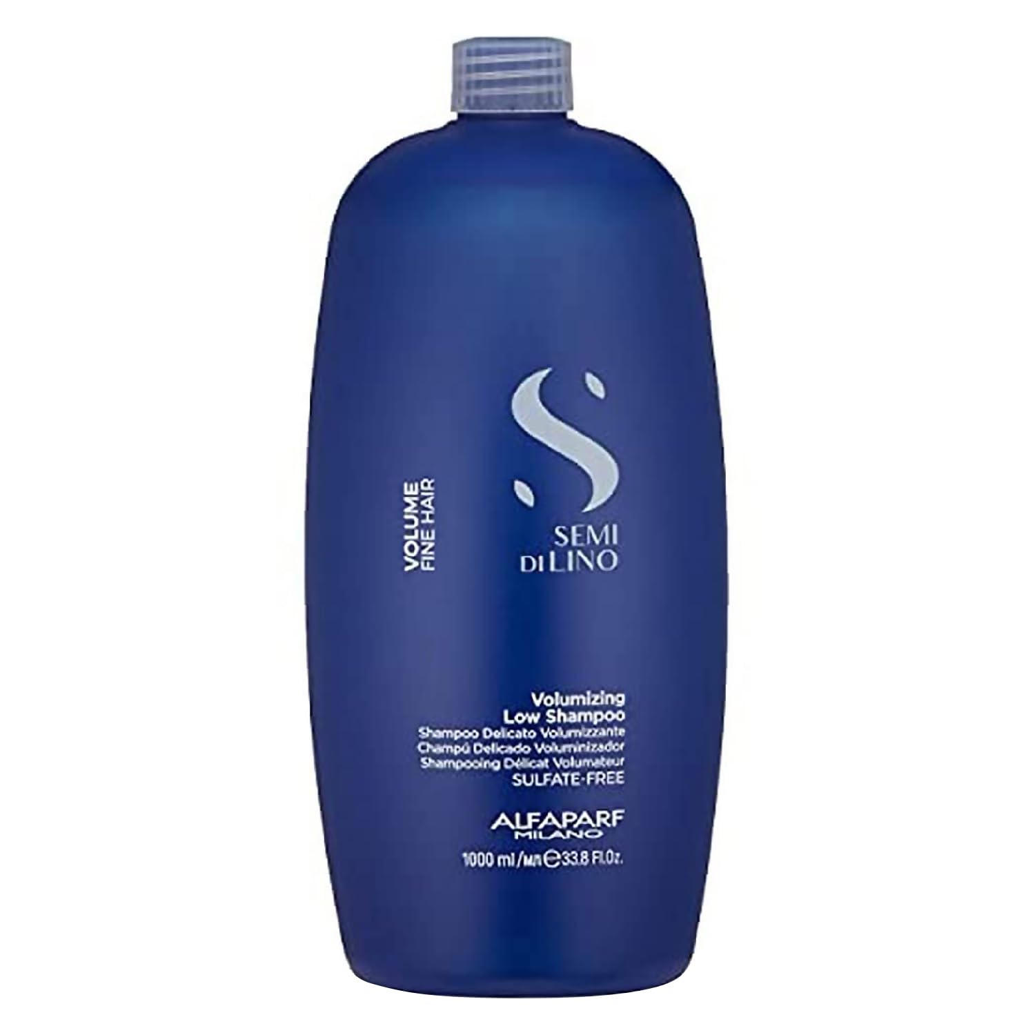 Alfaparf Milano Semi Di Lino Volume Shampoo For Fine Hair – Sulfate Free Volumizing Low Shampoo - Adds Intense Volume, Thickness and Body - Anti-Frizz - Professional Salon Quality - 33.8 fl. Oz.